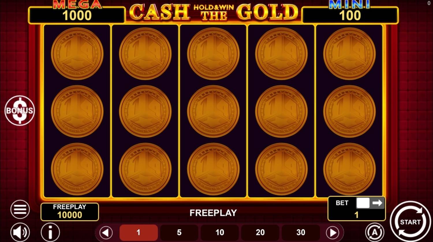 Cash The Gold Hold & Win