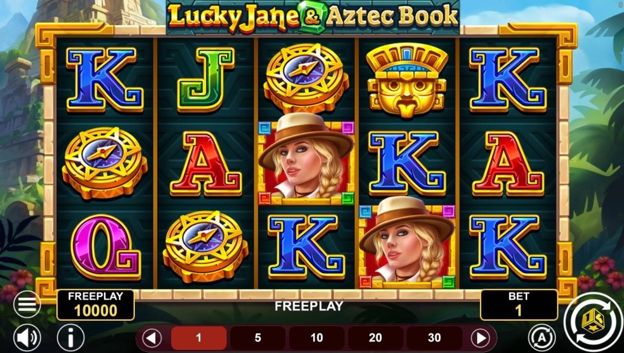 Lucky Jane and Aztec Book