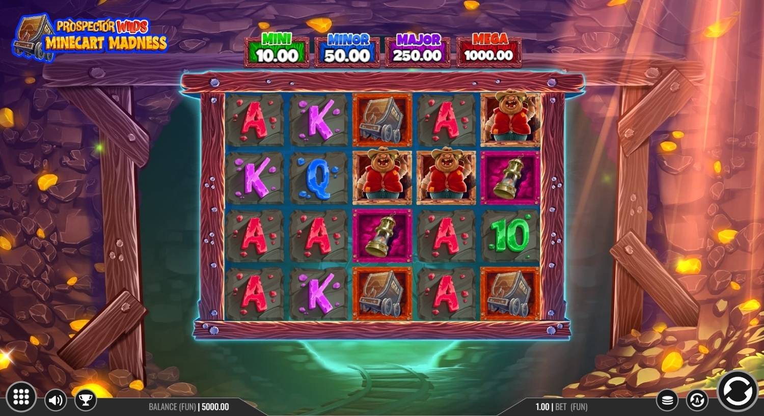 Prospector Wilds Minecart Madness