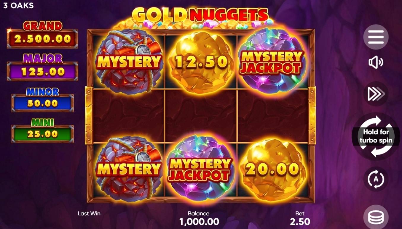 Gold Nuggets (3 Oaks)