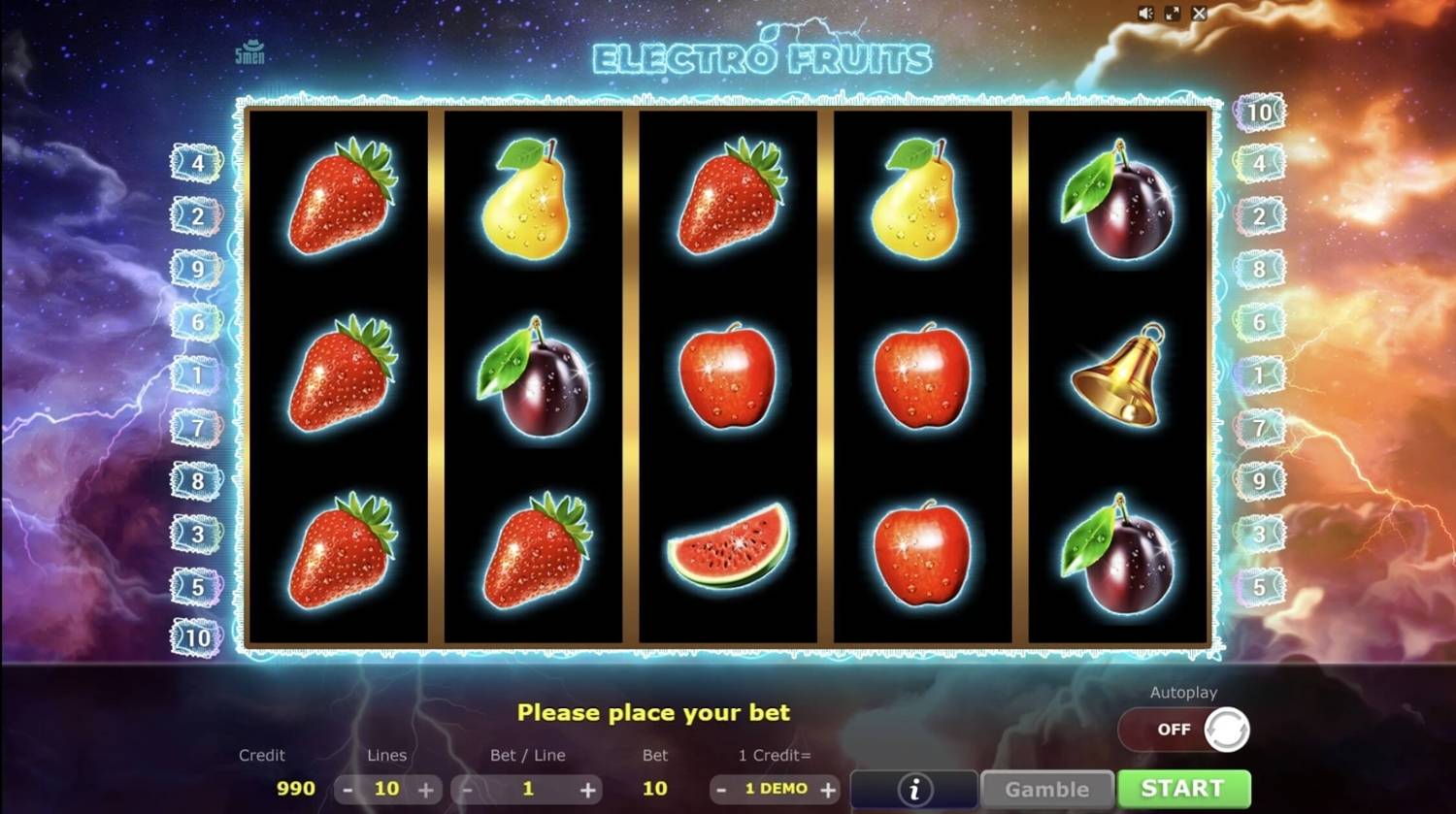 Electro Fruits