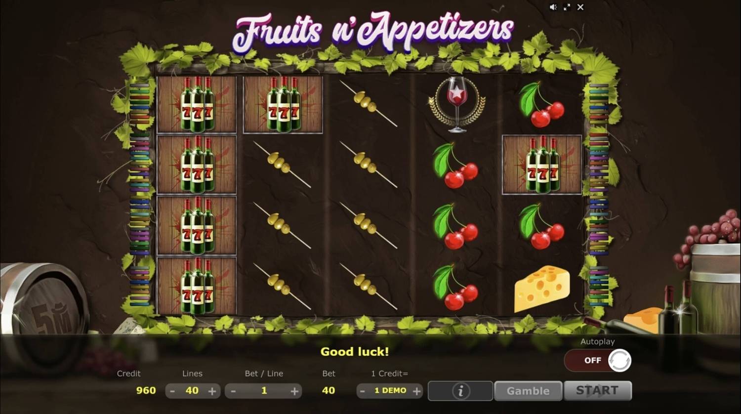 Fruits n' Appetizers