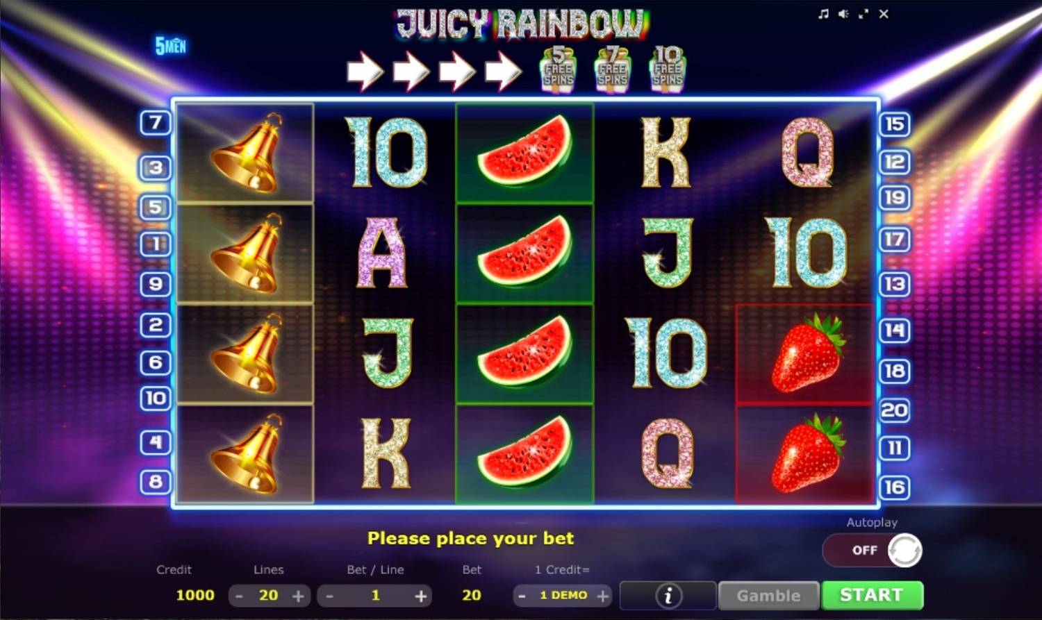 Juicy Rainbow