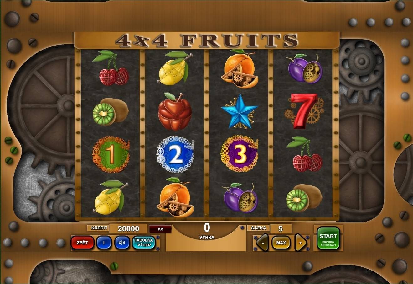 4x4 Fruits