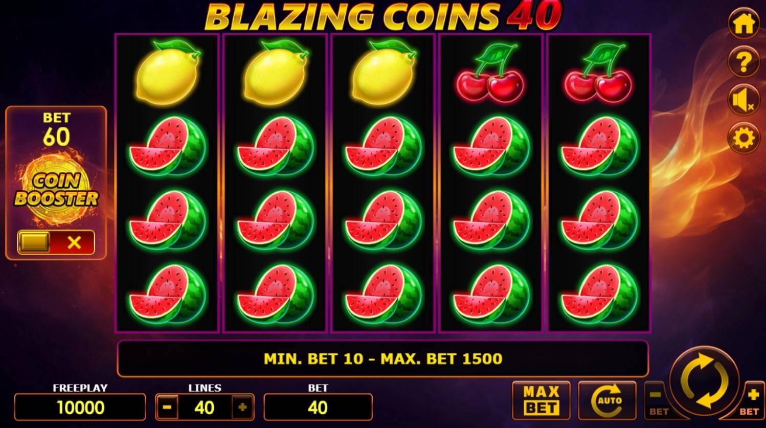 Blazing Coins 40