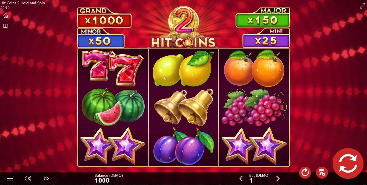 Hit Coins 2 Hold and Spin