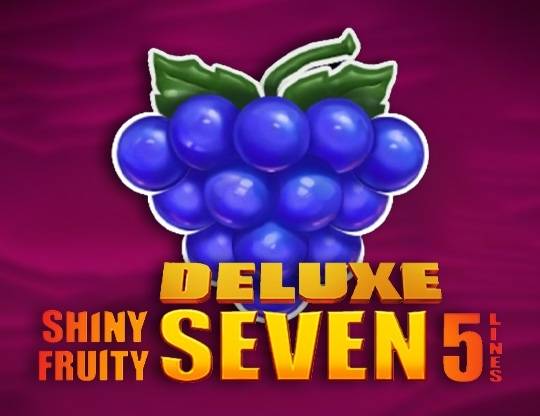 Play Shiny Fruity Seven: Deluxe 5 Lines demo for free