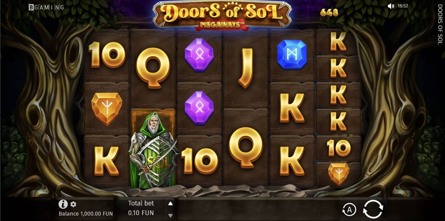 Doors of Sol Megaways