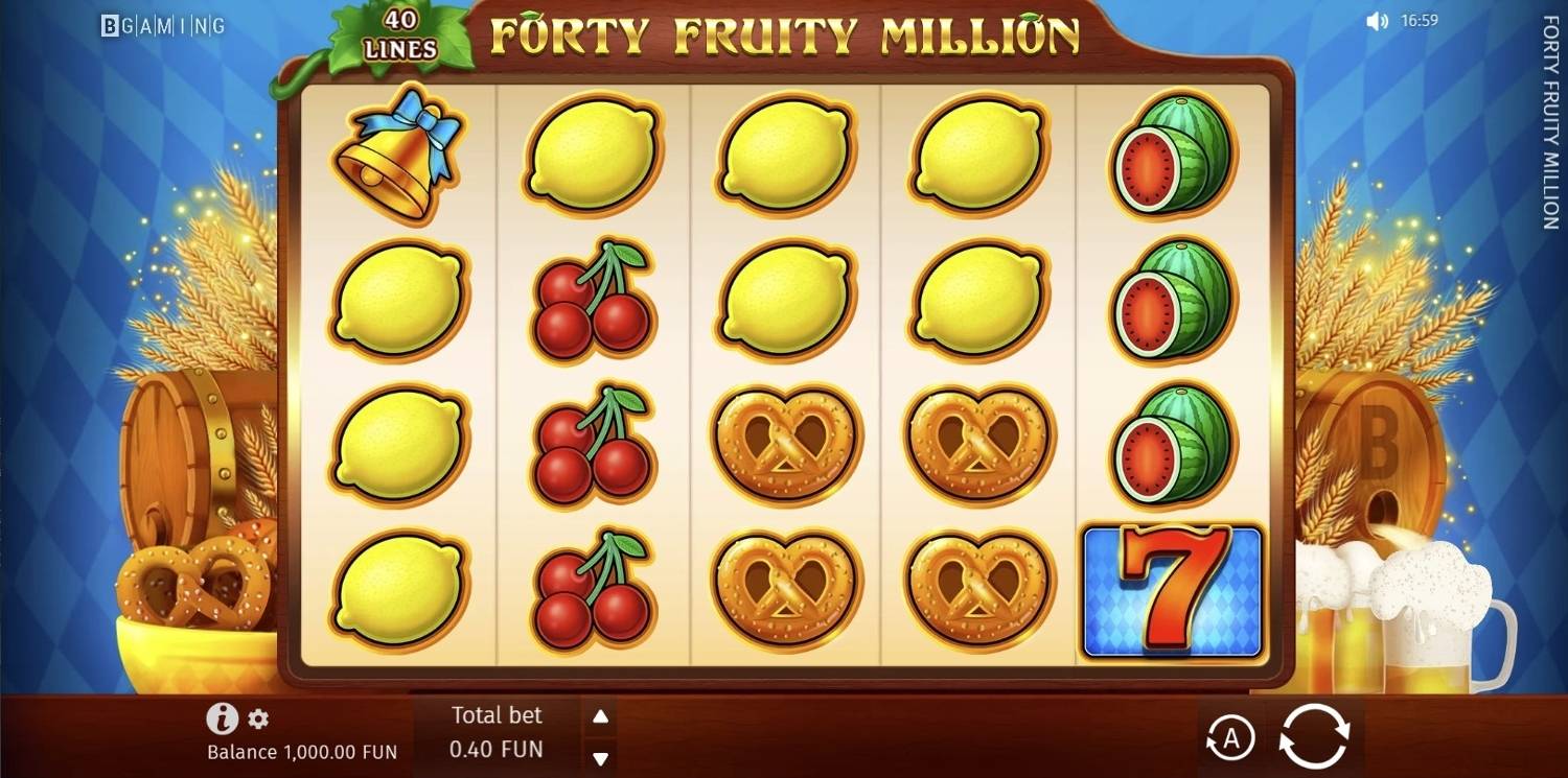 Forty Fruity Million