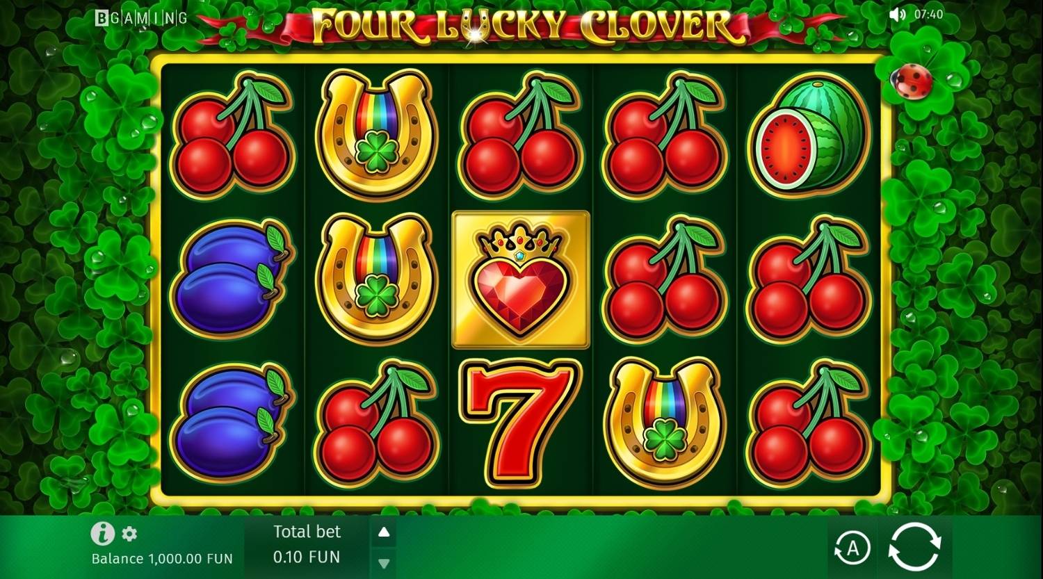Four Lucky Clover