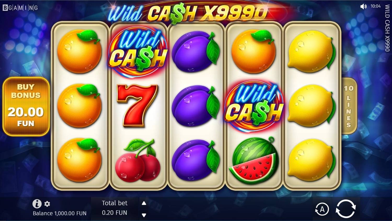 Wild Cash x9990