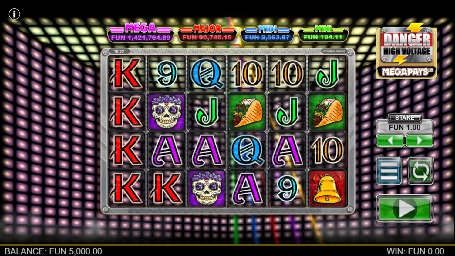 Danger High Voltage Megapays