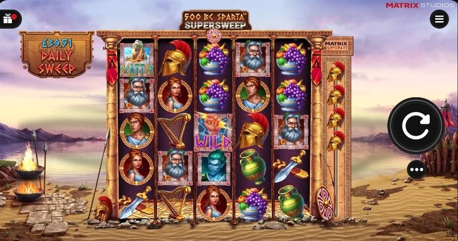 500 BC Sparta Supersweep