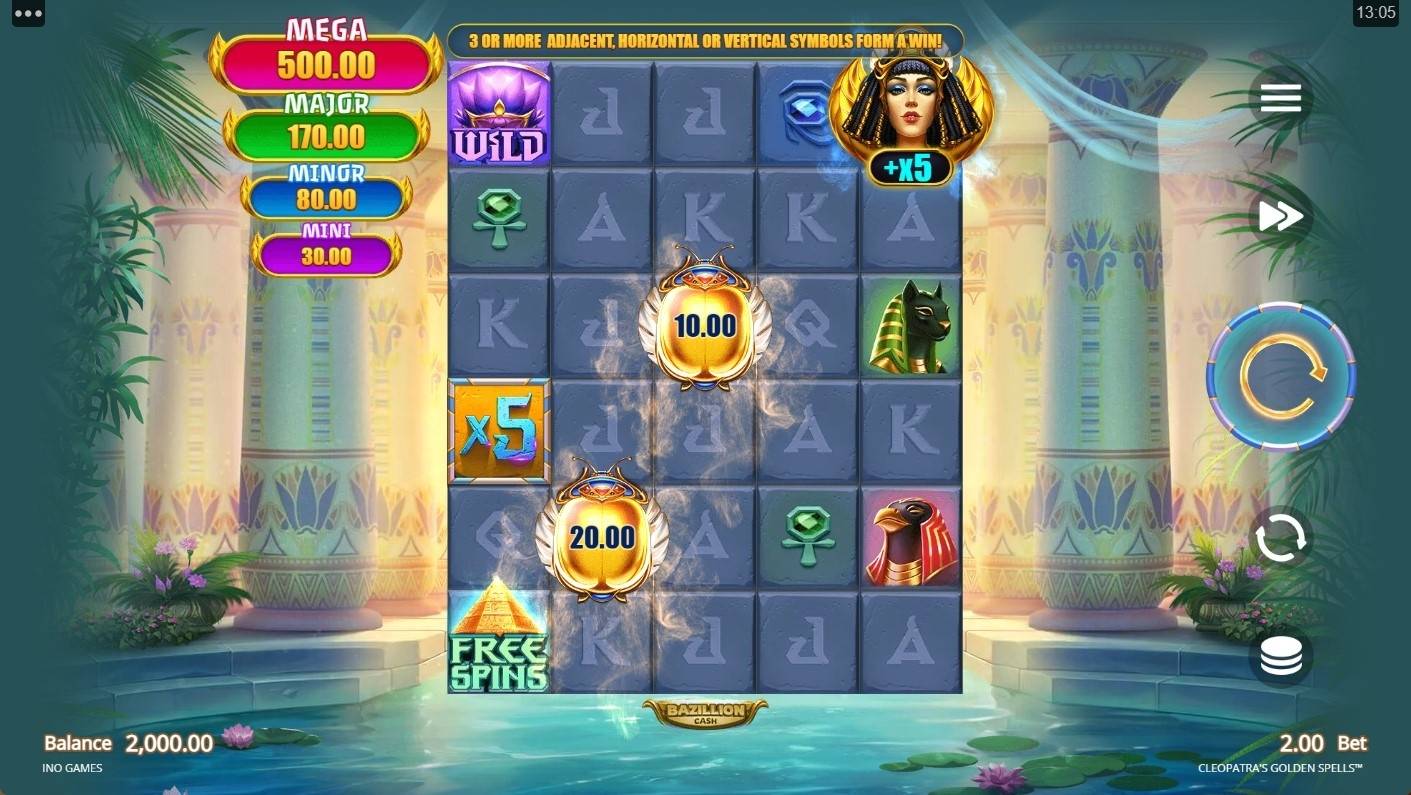 Cleopatra's Golden Spells