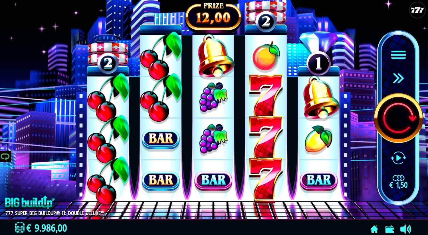 777 Super BIG BuildUp II Double Deluxe