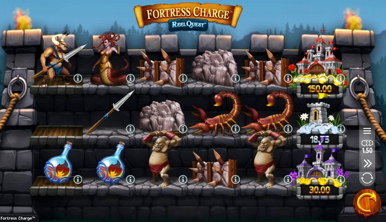 Reel Quest Fortress Charge