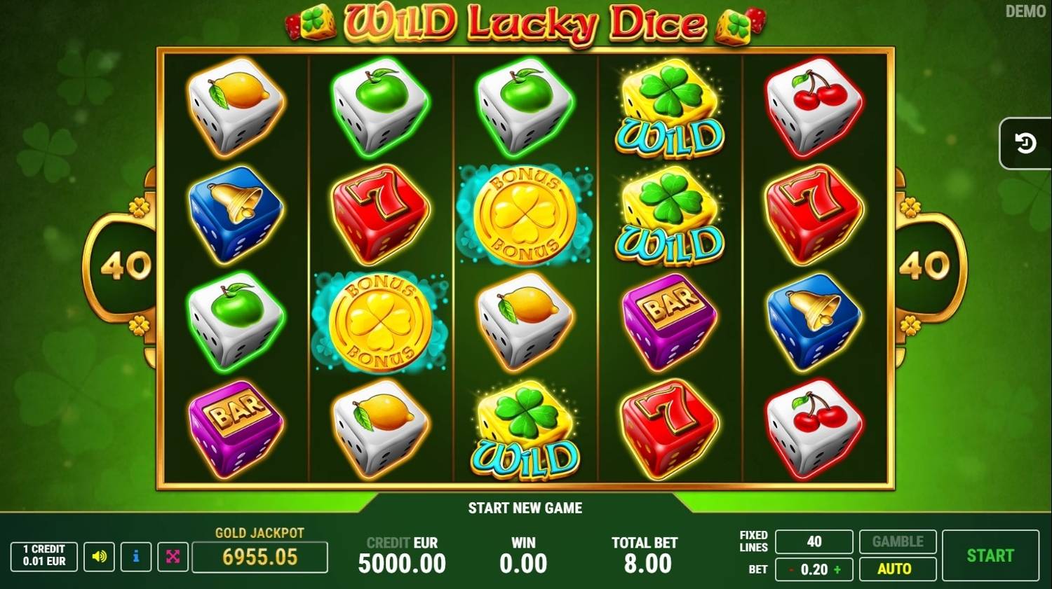 Wild Lucky Dice