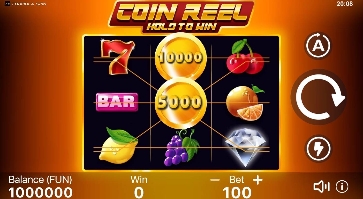 Coin Reel: Hold to Win