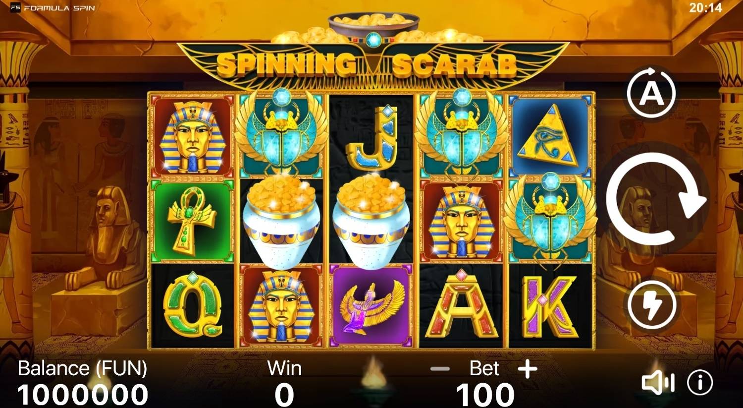 Spinning Scarab
