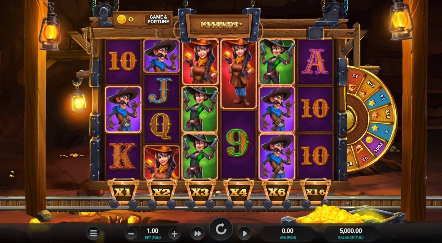 Gold Rush Frenzy Megaways