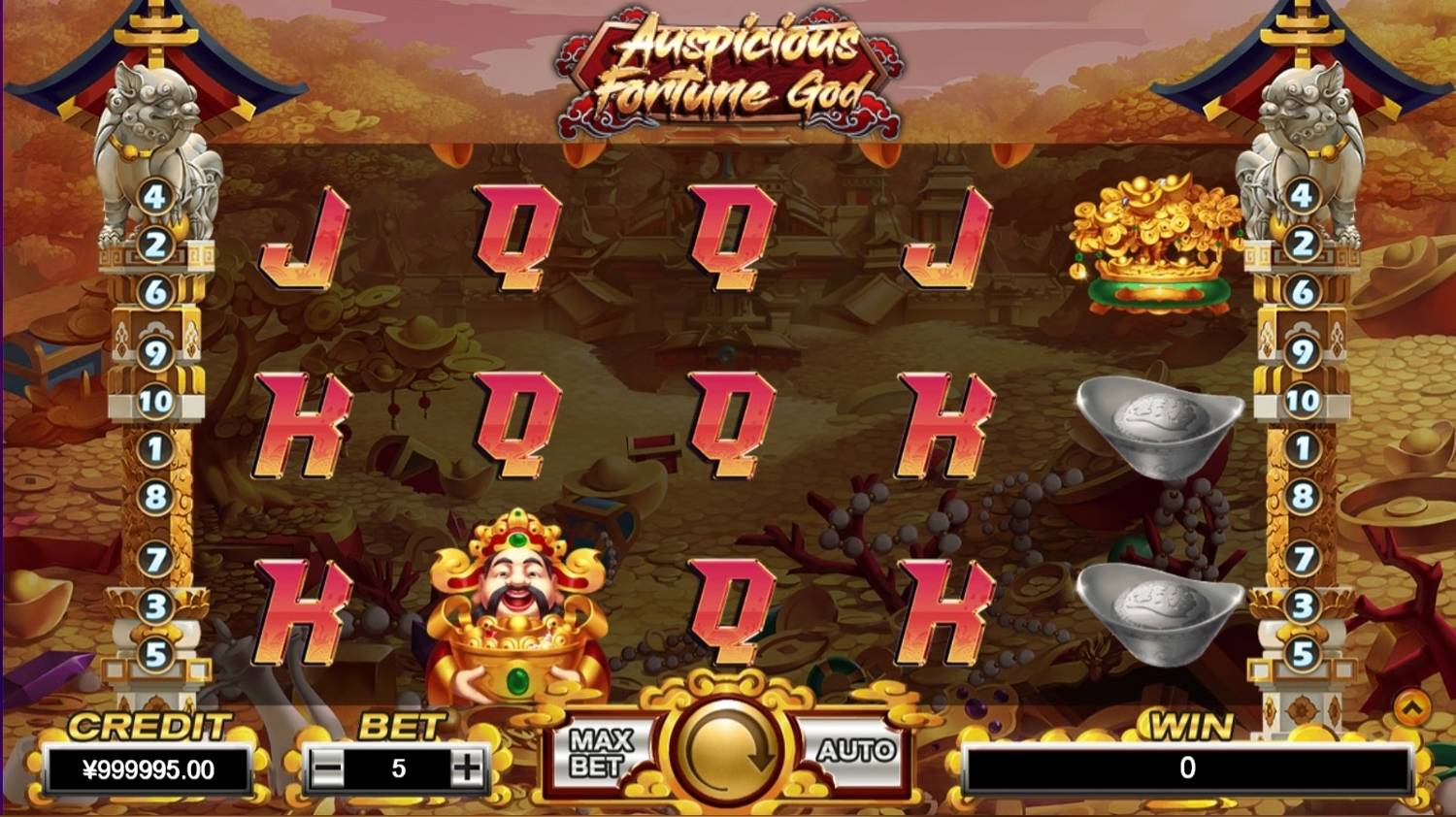 Auspicious Fortune God