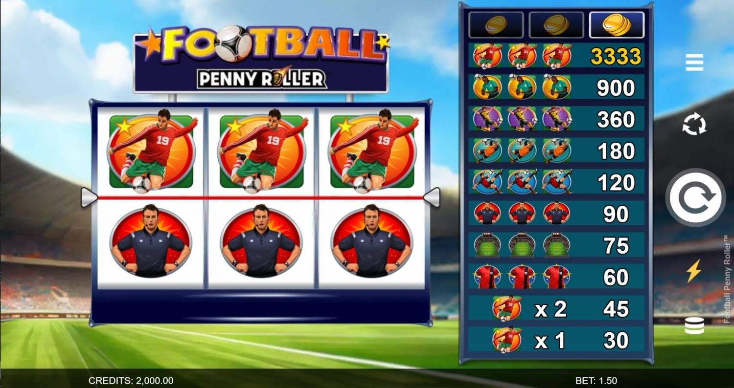 Football Penny Roller