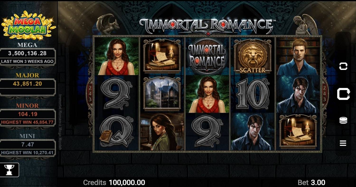 Immortal Romance Mega Moolah