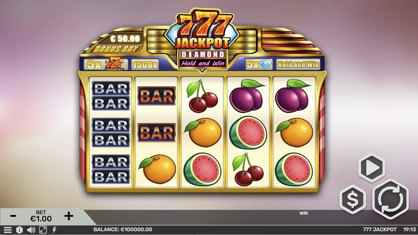 # 777 Jackpot Diamond Hold and Win