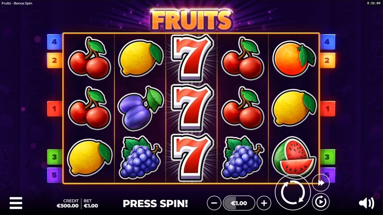 Fruits Bonus Spin