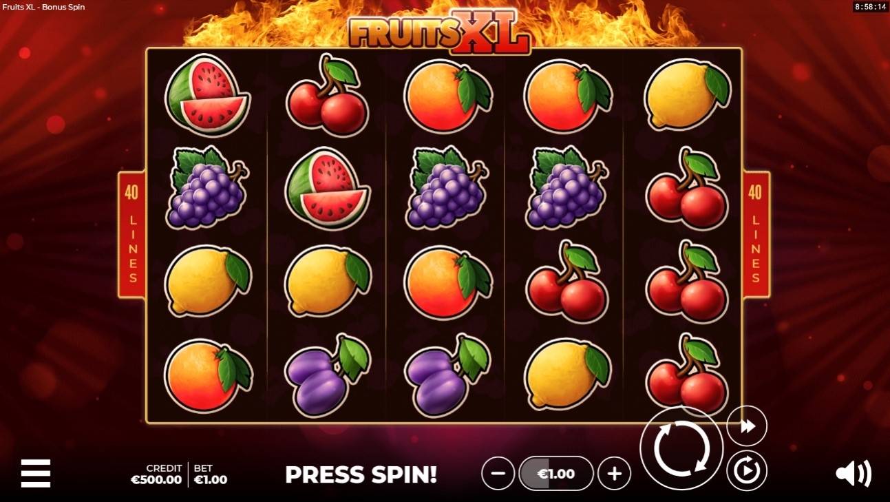 Fruits XL Bonus Spin