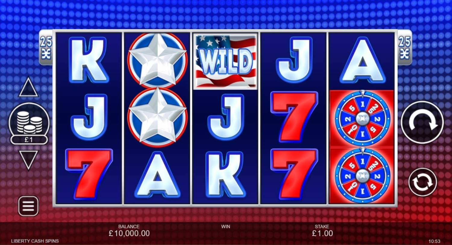 Liberty Cash Spins