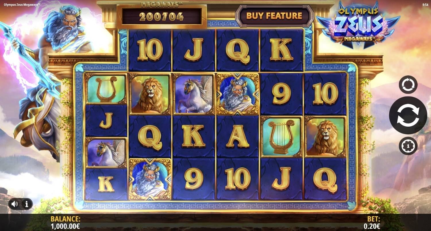 Olympus Zeus Megaways