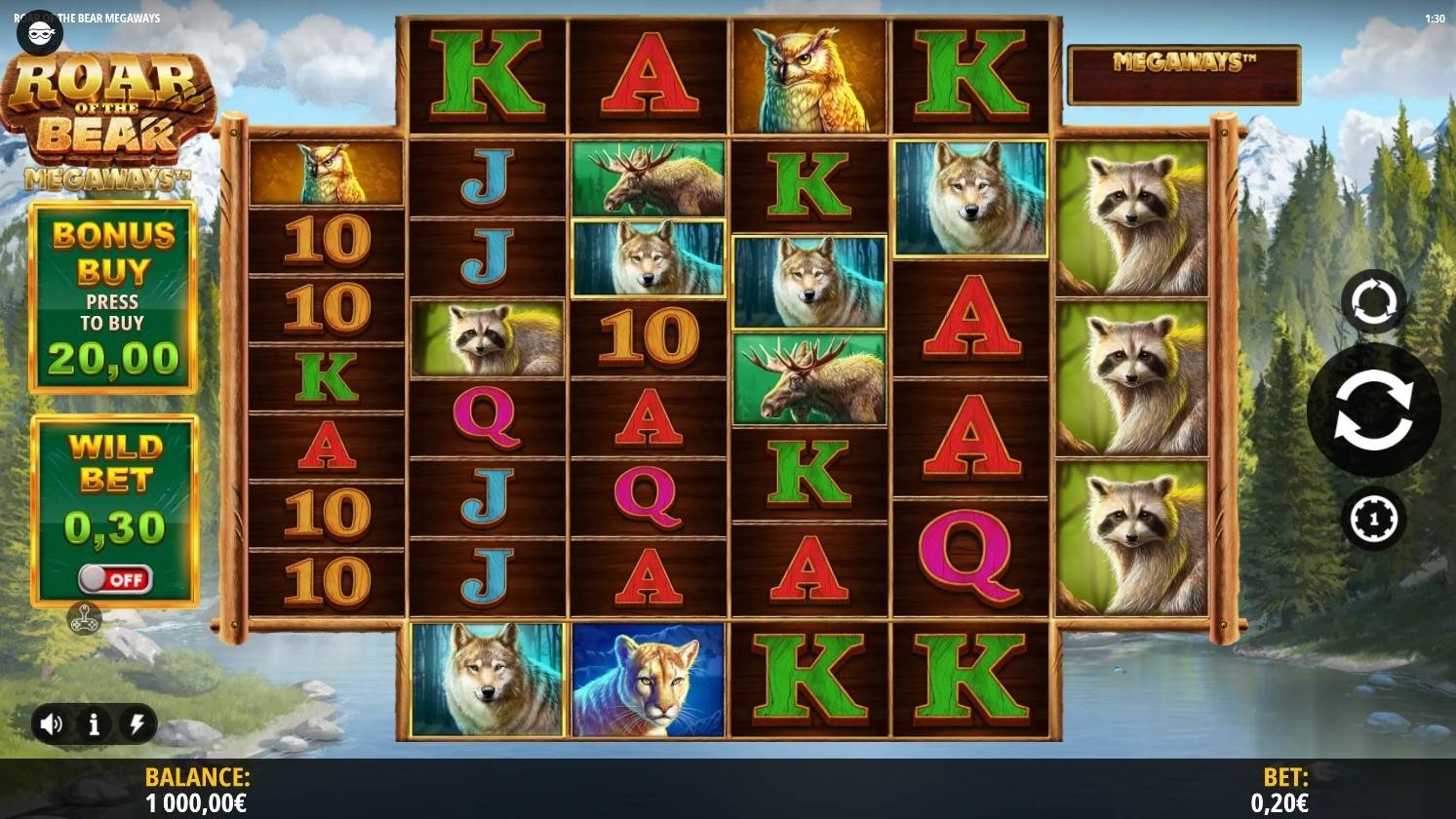 Roar of the Bear Megaways