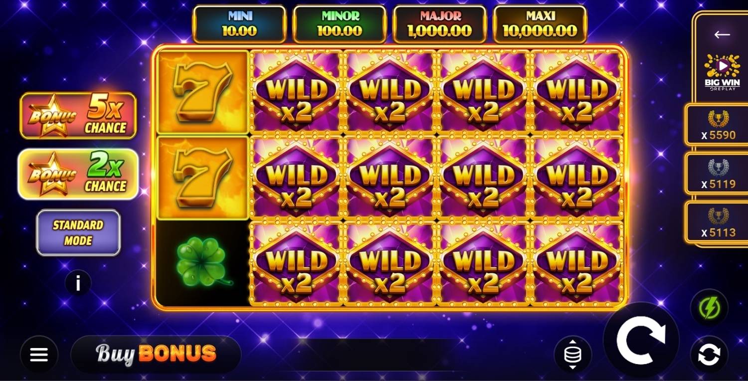 Blockbuster 7s Hold and Win