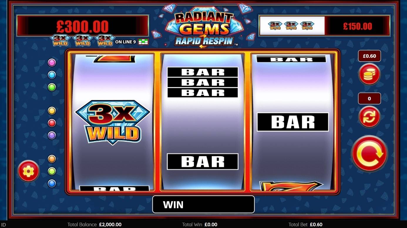 Radiant Gems Rapid Respin