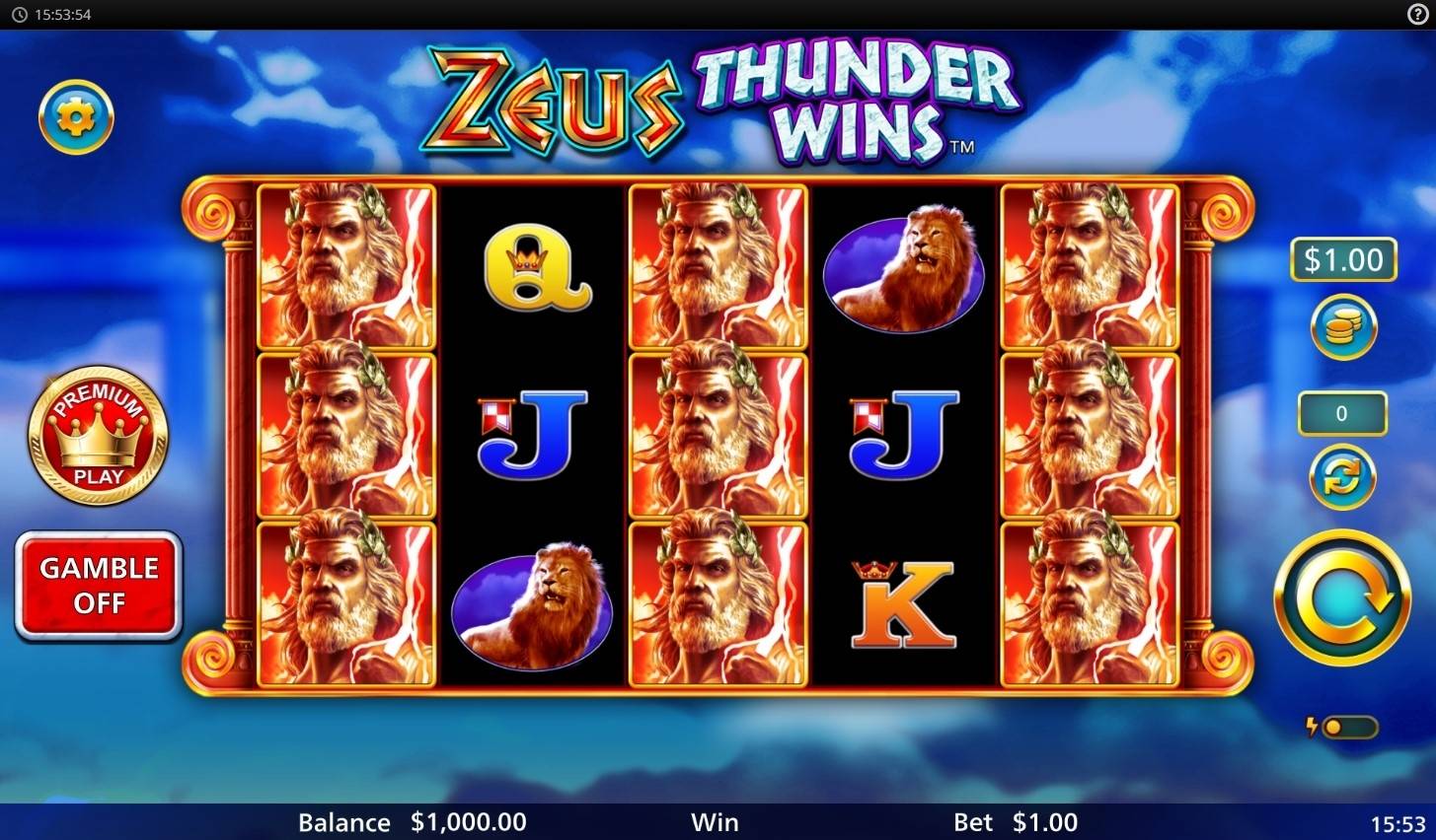 Zeus Thunder Wins