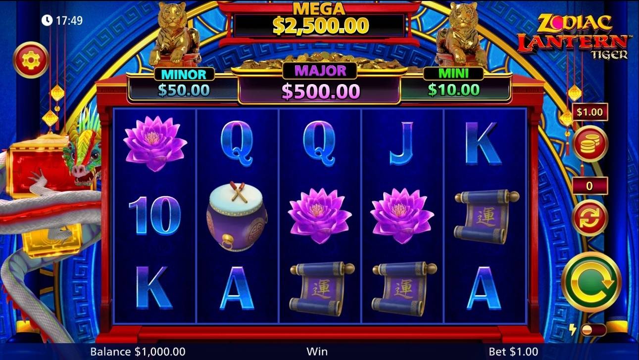 Zodiac Lantern Tiger