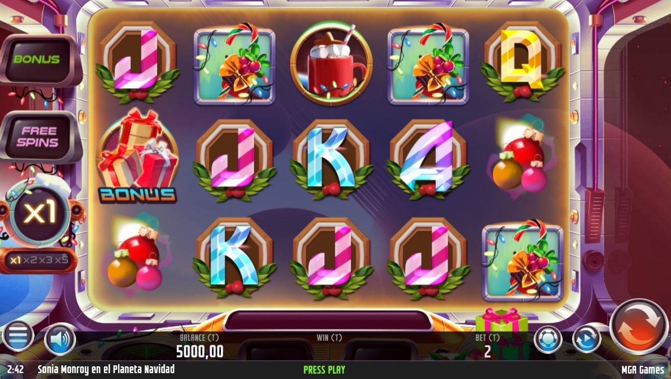 Sonia Monroy en el Planeta Navidad