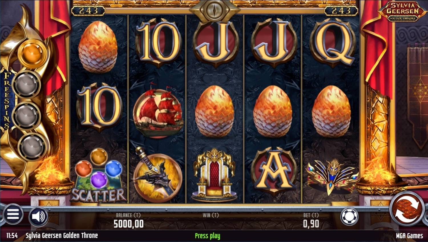 Sylvia Geersen: Golden Throne