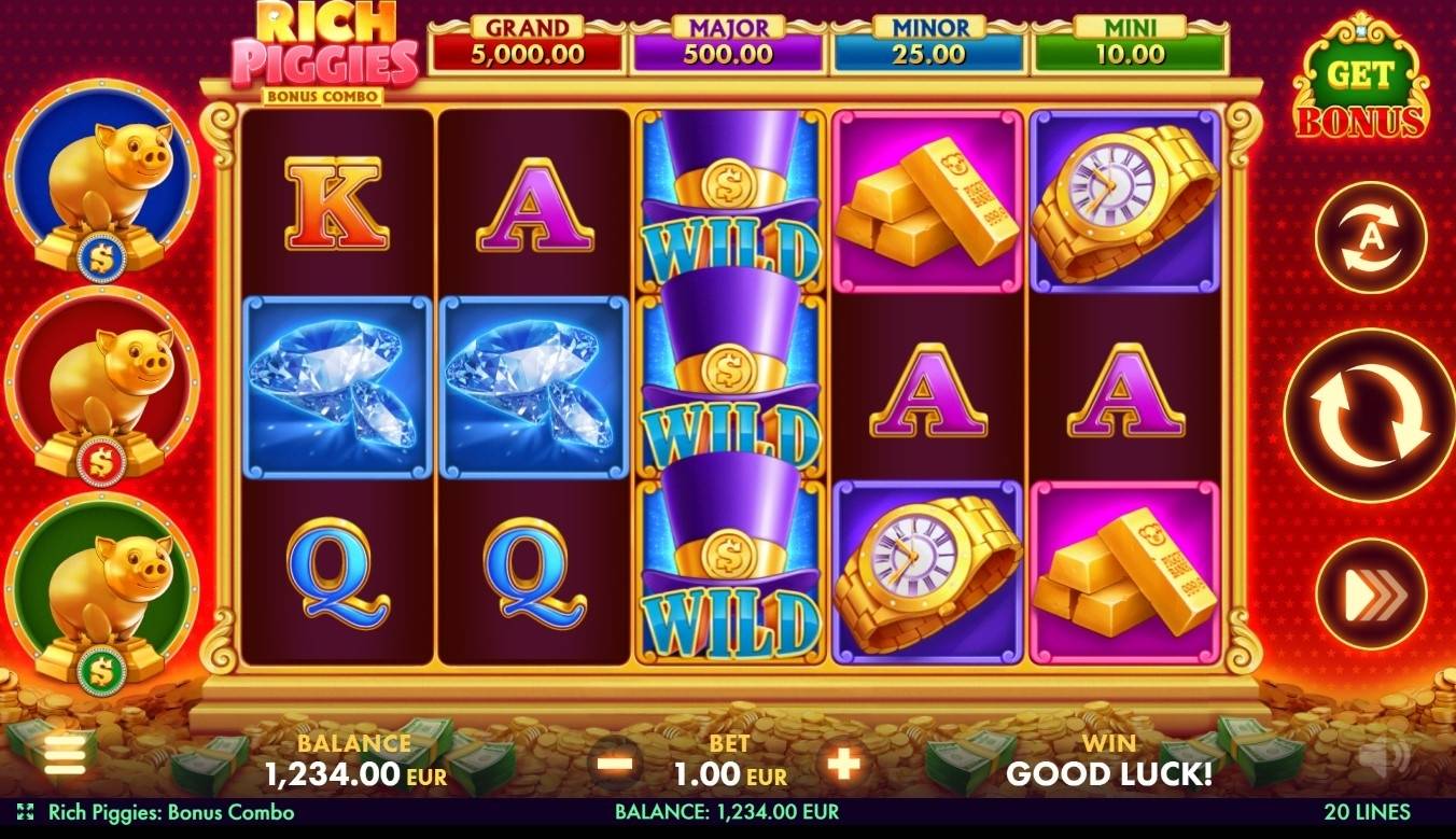 Rich Piggies Bonus Combo