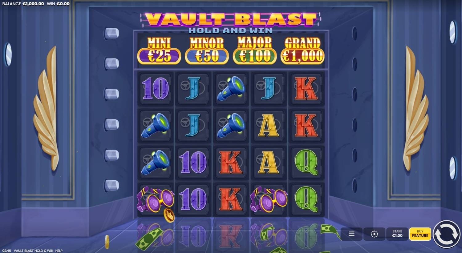 Vault Blast Hold and Win