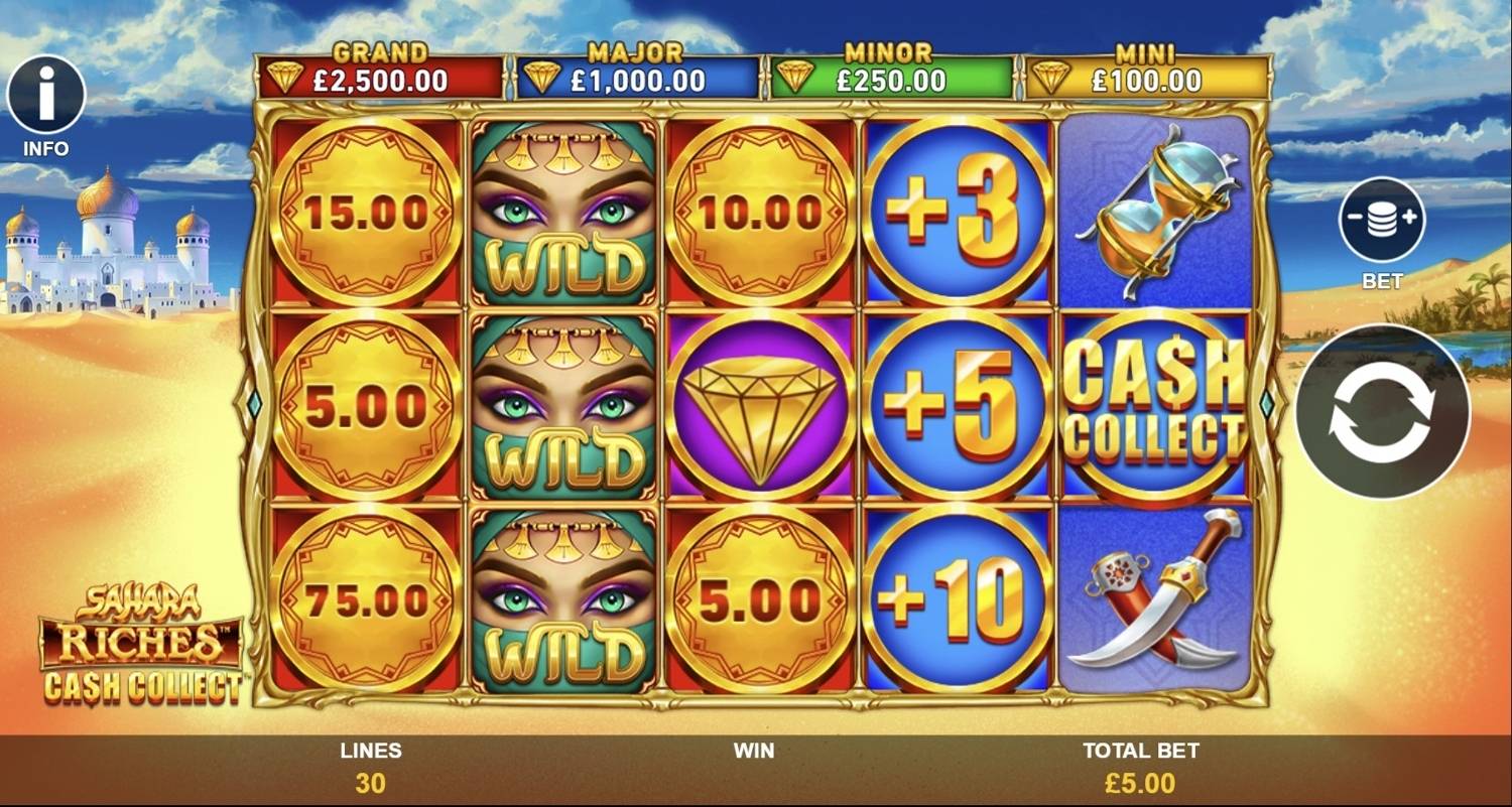 Sahara Riches Cash Collect