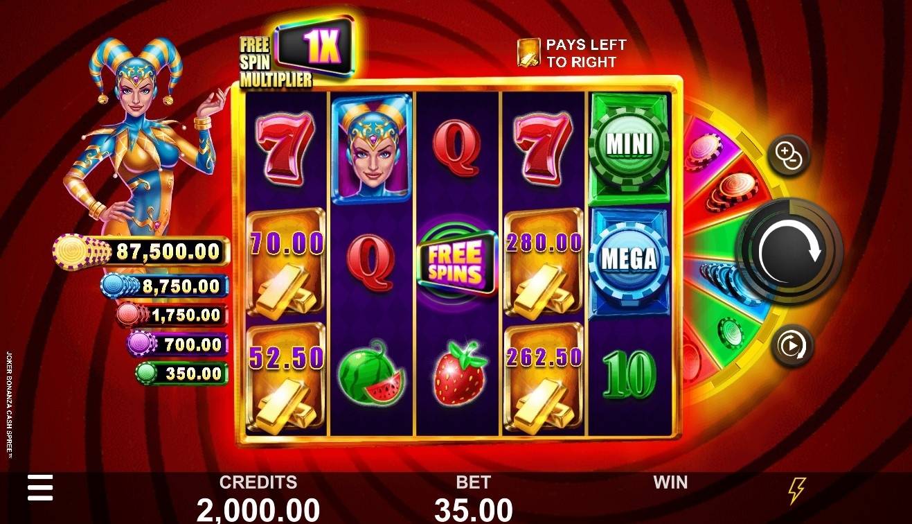 Joker Bonanza Cash Spree
