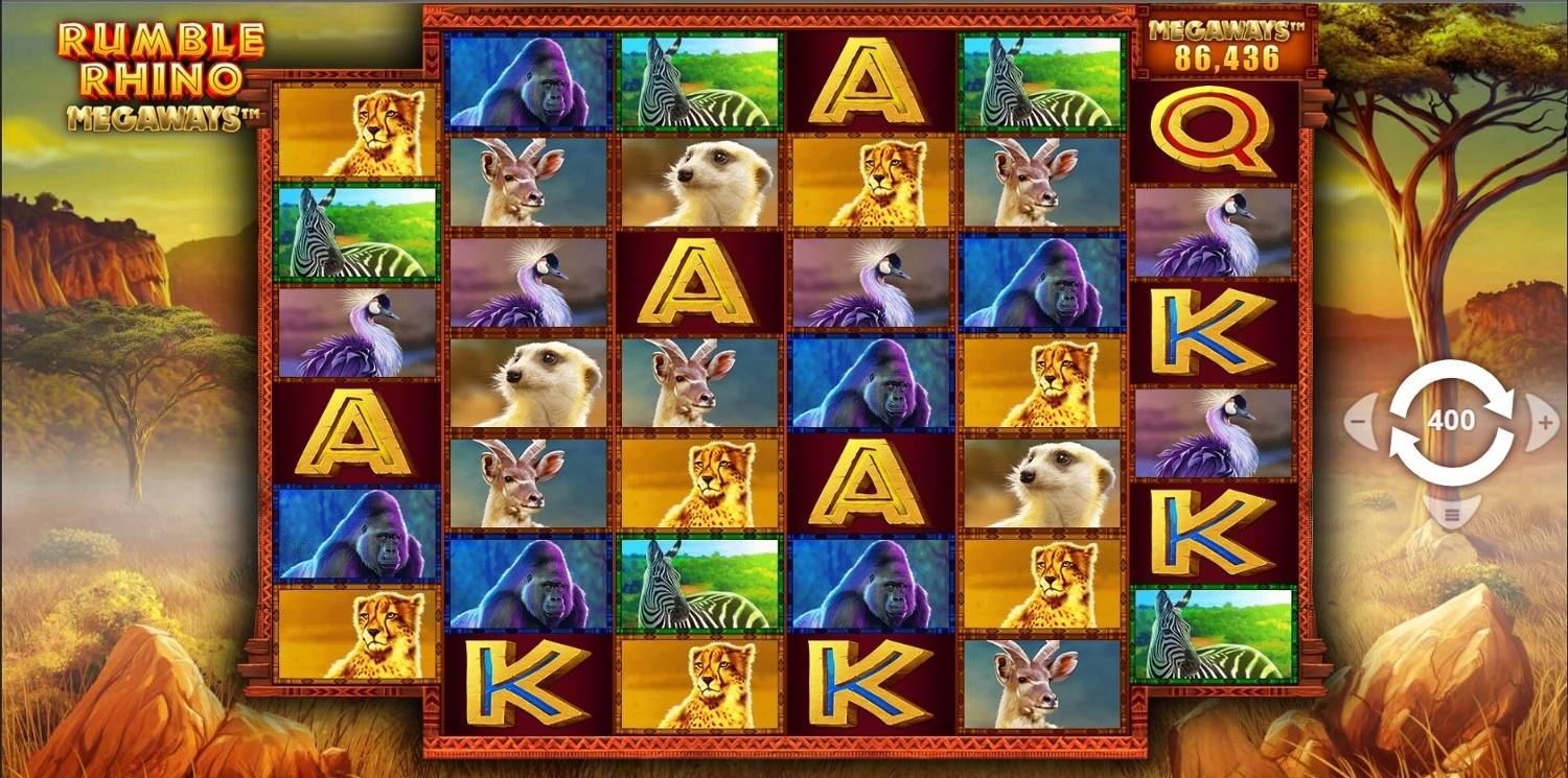 Rumble Rhino Megaways