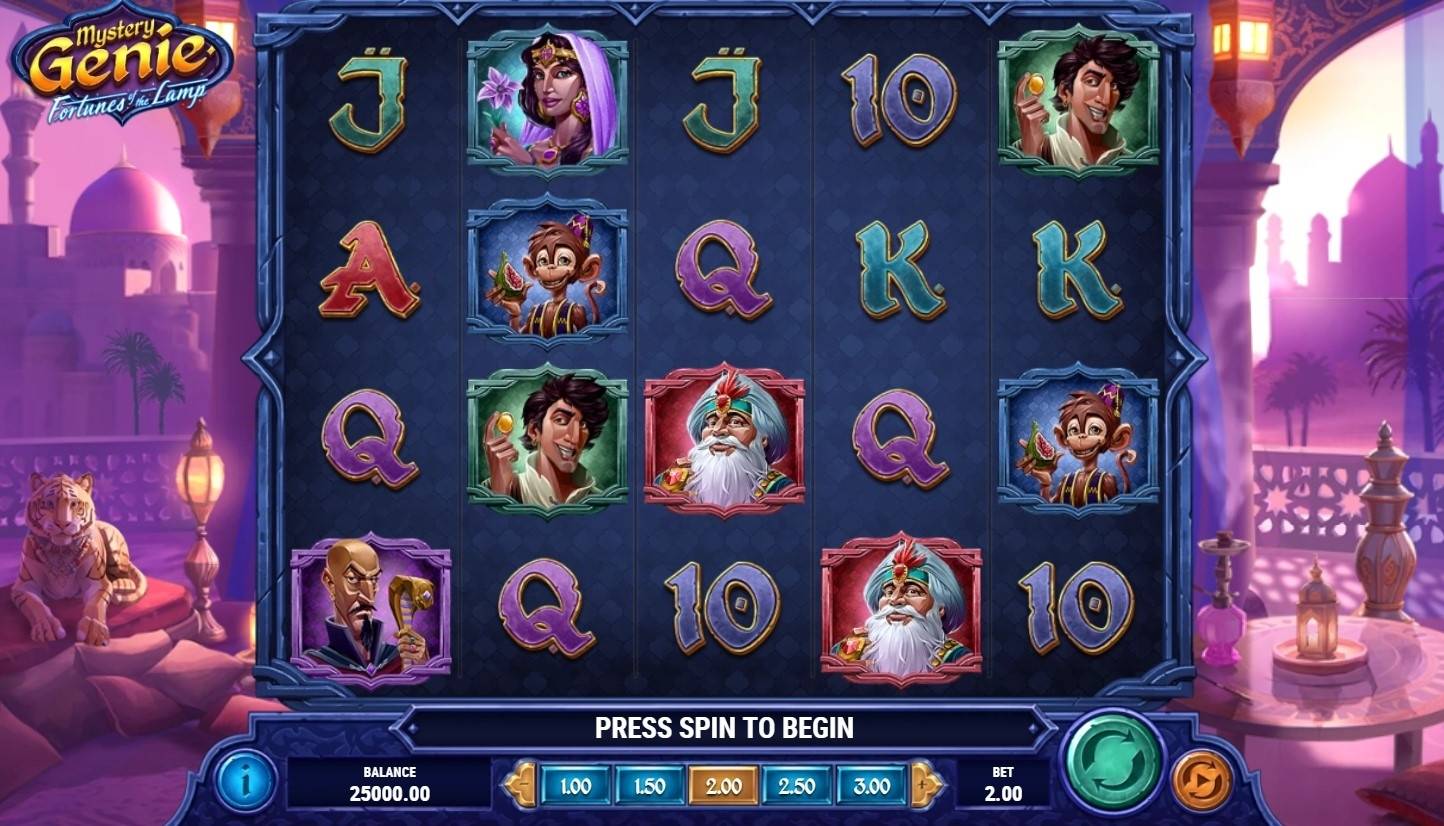 Mystery Genie Fortunes of the Lamp