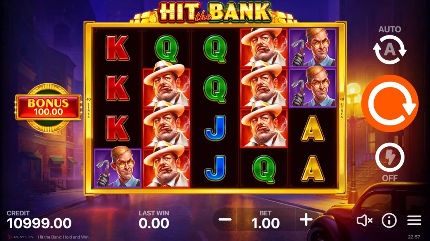Hit the Bank: Hold and Win