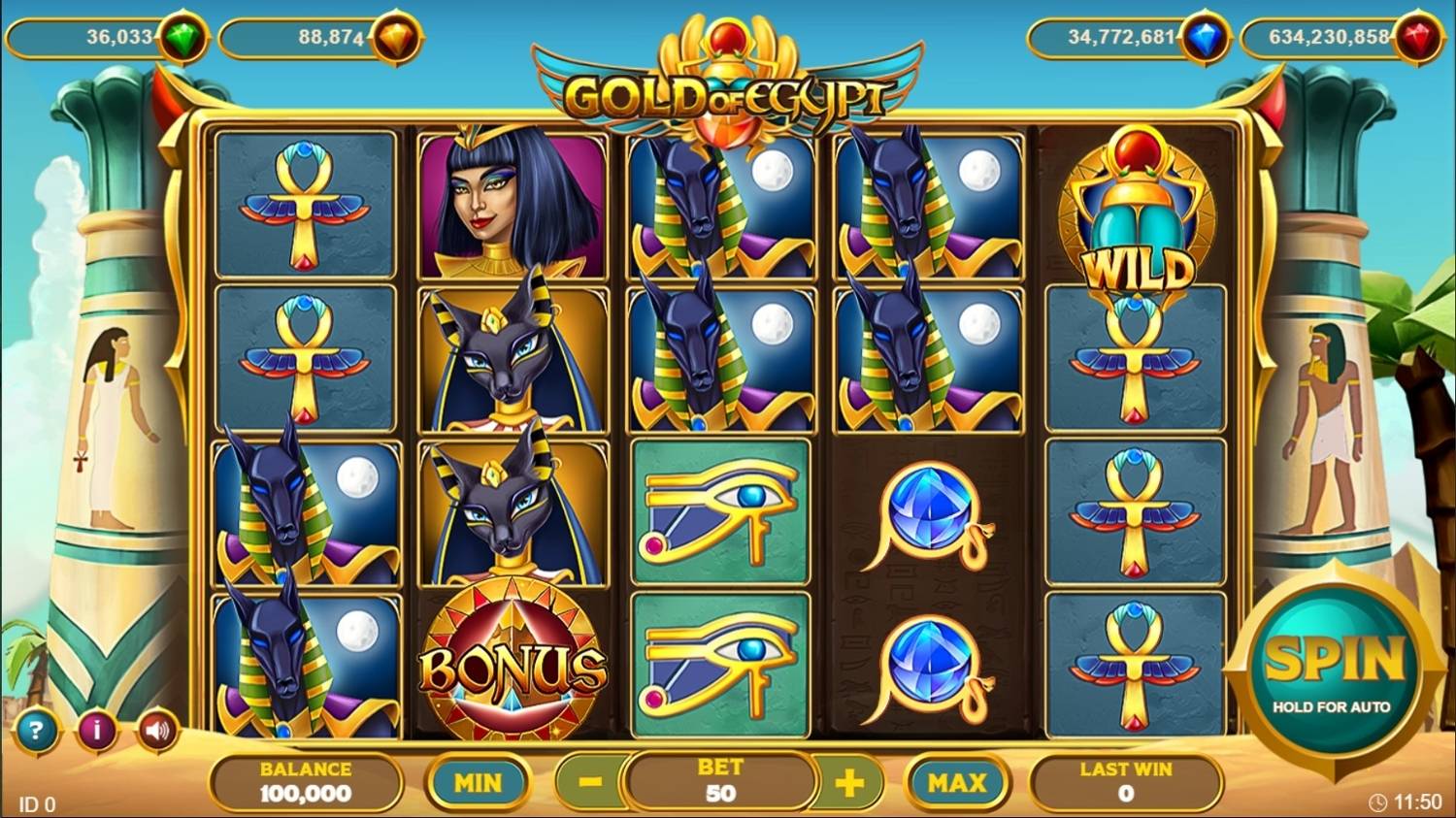 Gold of Egypt (Popok Gaming)