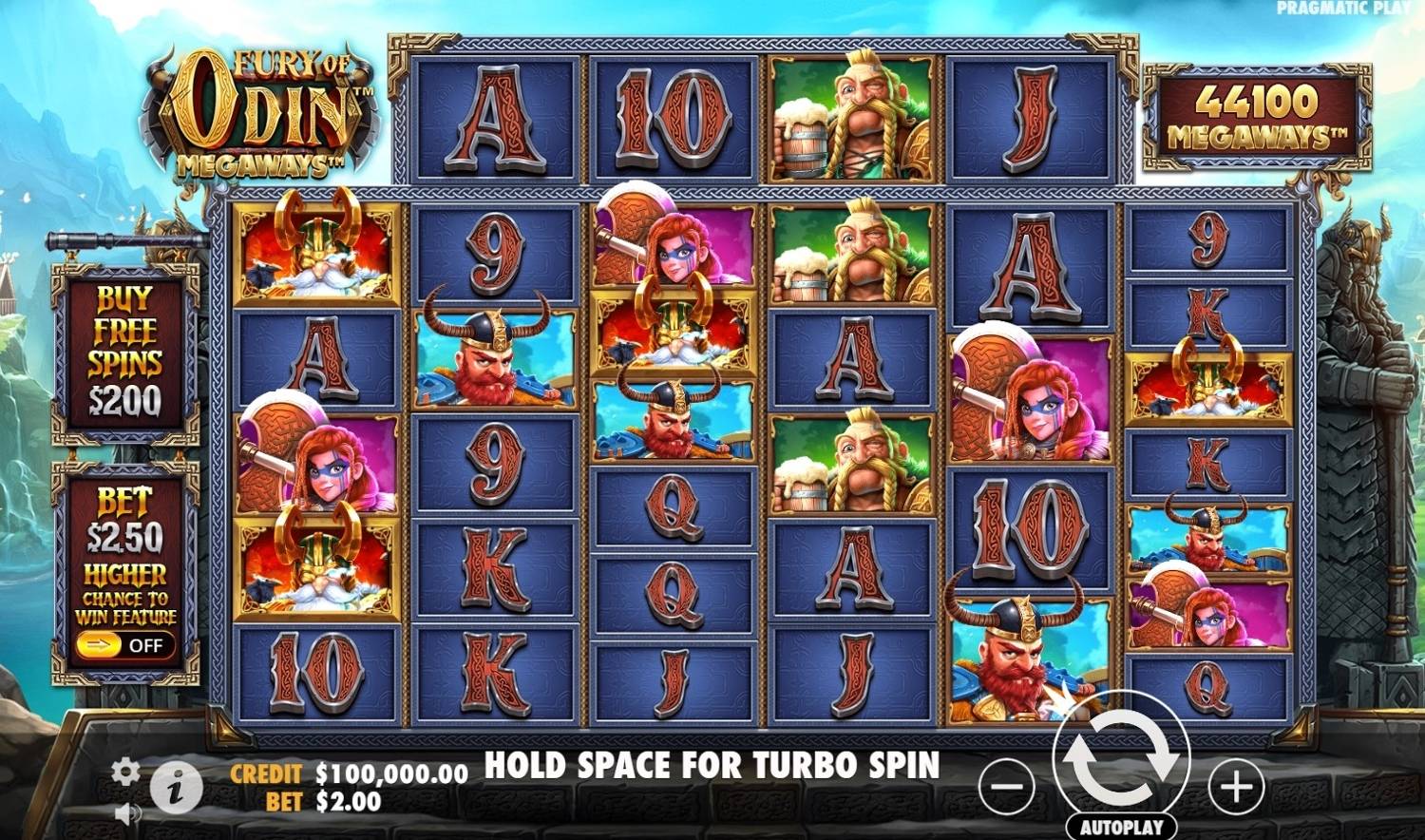 Fury of Odin Megaways