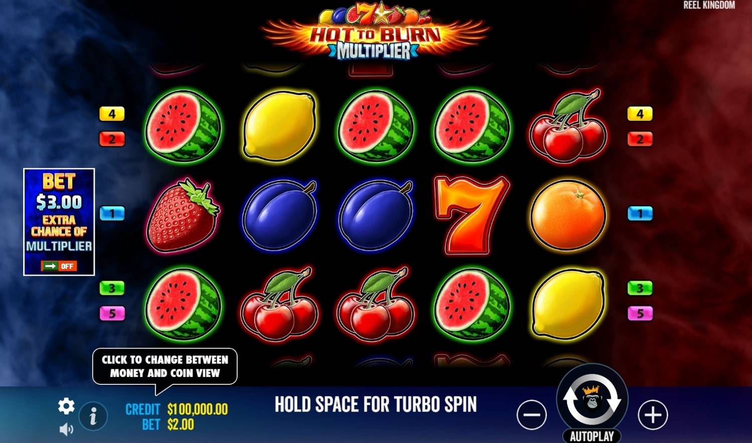 Hot to Burn Multiplier