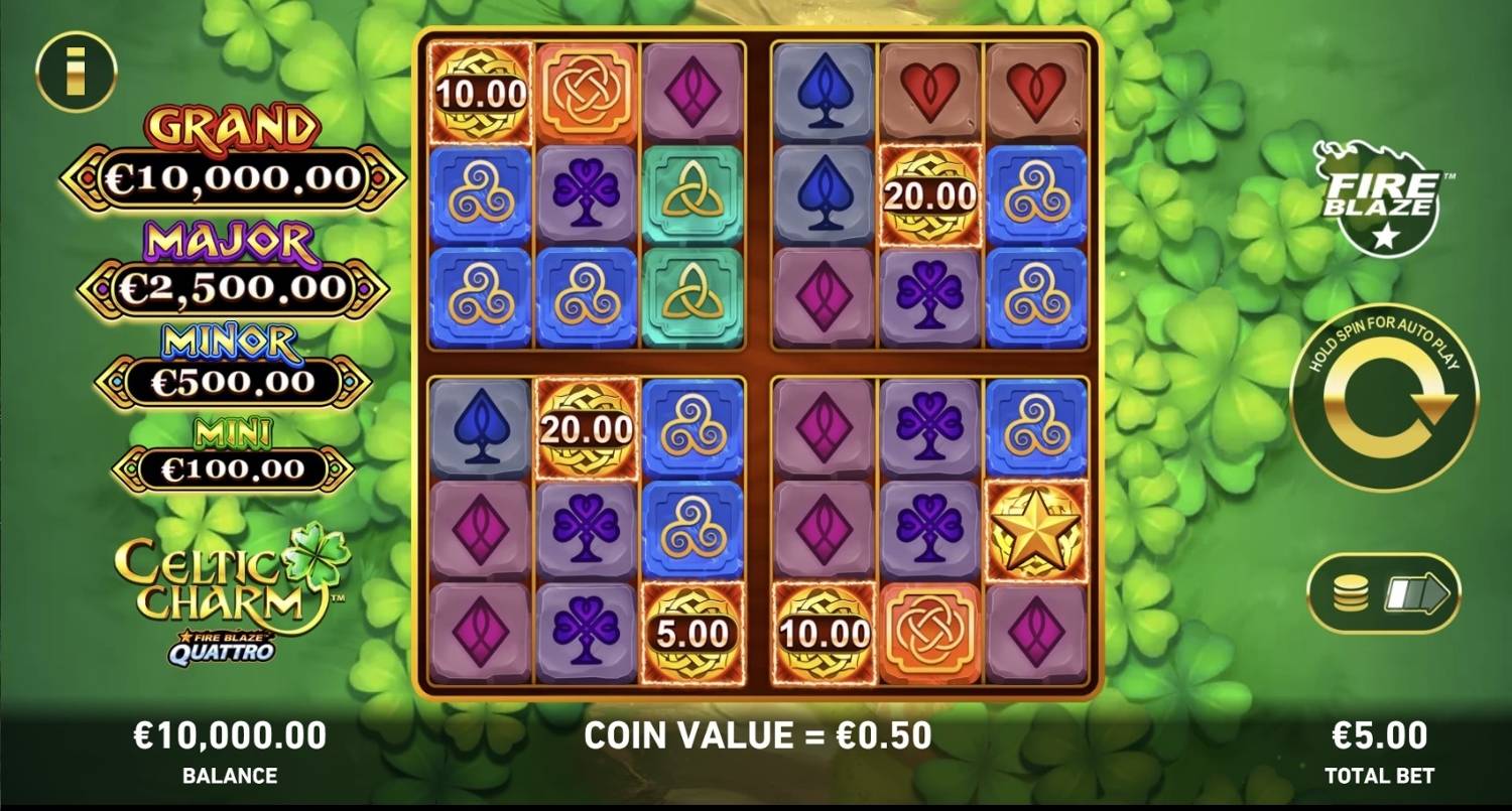 Fire Blaze Quattro: Celtic Charm